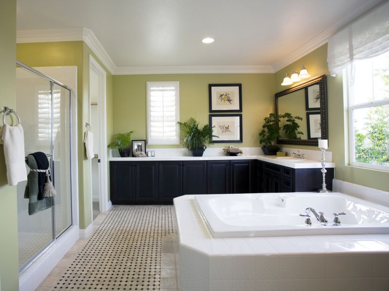Spacious Master Bathrooms